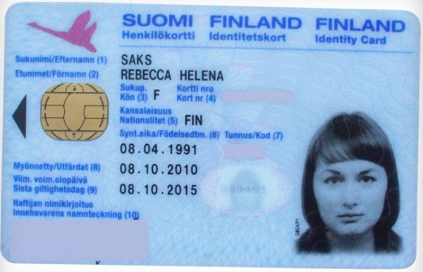 FINNISH ID CARD